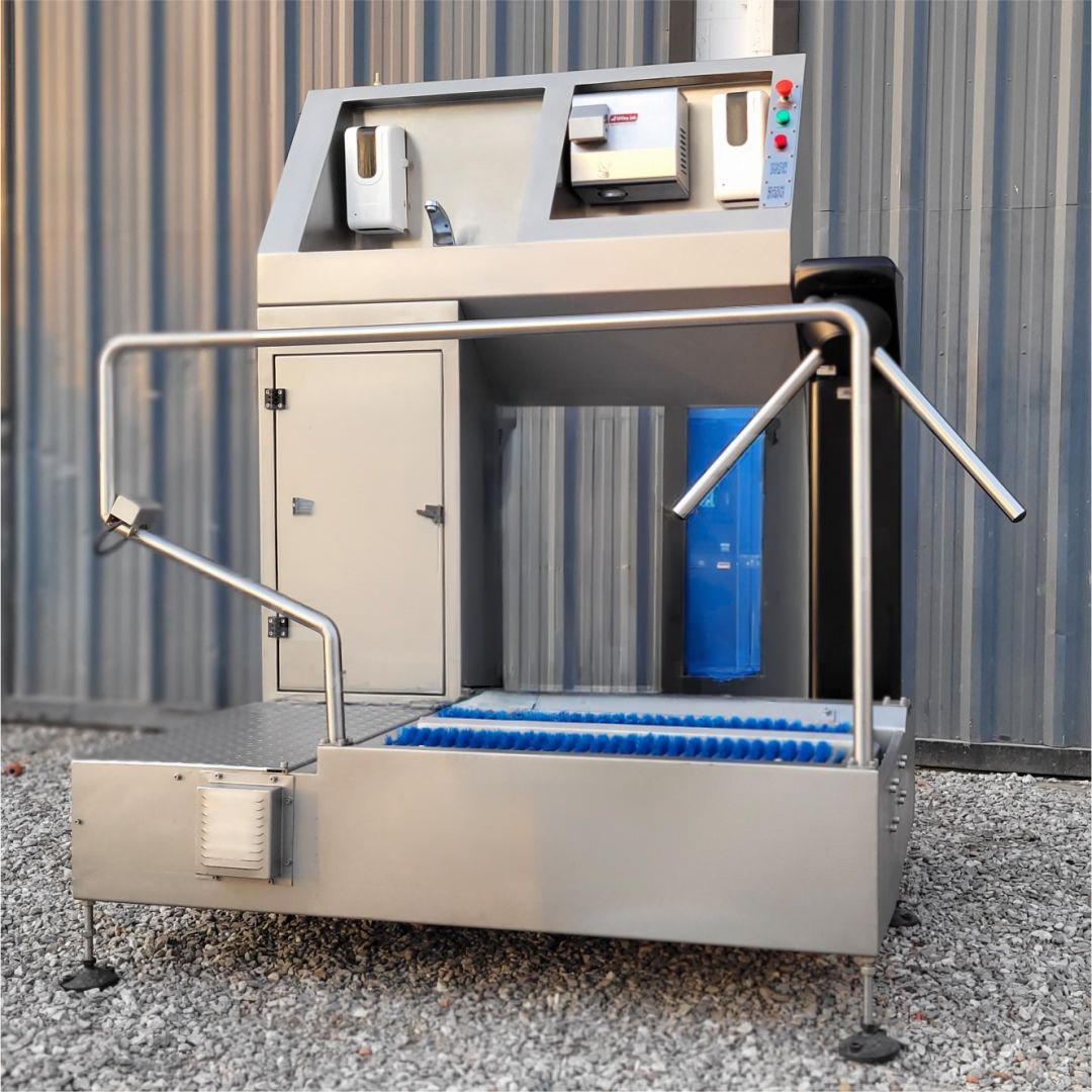 Equipamiento sanitario industrial en acero inoxidable